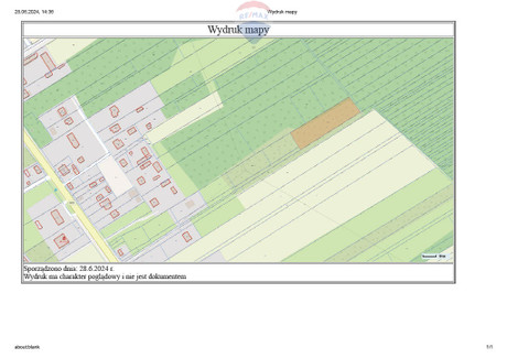 Działka na sprzedaż - Podłęż, Maciejowice, Garwoliński, 3157 m², 126 000 PLN, NET-268/7675/OGS