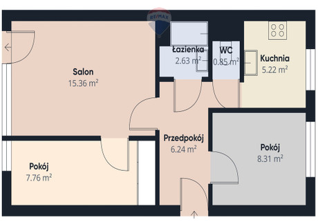 Mieszkanie na sprzedaż - Podhalańska Nowy Targ, Nowotarski, 48,33 m², 483 300 PLN, NET-442/2680/OMS