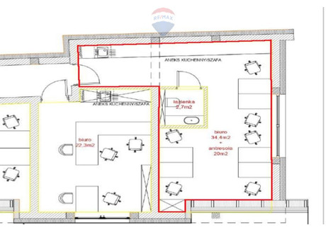 Biuro do wynajęcia - Nowy Targ, Nowotarski, 37,1 m², 2300 PLN, NET-486/2680/OLW