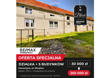 Dom na sprzedaż - Okrężna Gaworzyce, Polkowicki, 155,23 m², 250 000 PLN, NET-103/9148/ODS