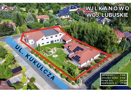 Dom na sprzedaż - Kukułcza Wilkanowo, Świdnica, Zielonogórski, 861,3 m², 3 780 000 PLN, NET-136/9148/ODS