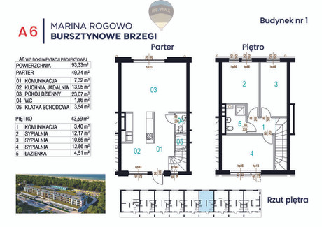 Dom na sprzedaż - Rogowo, Trzebiatów, Gryficki, 96,77 m², 1 490 000 PLN, NET-18/13467/ODS