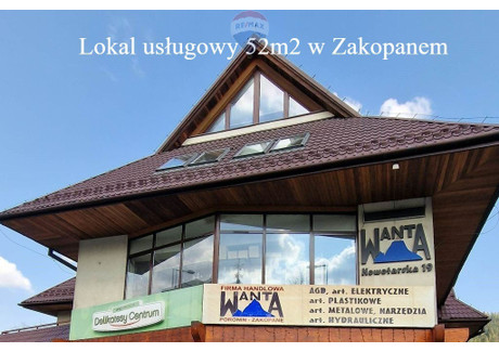 Lokal do wynajęcia - Zakopane, Tatrzański, 52 m², 2900 PLN, NET-441/2680/OLW