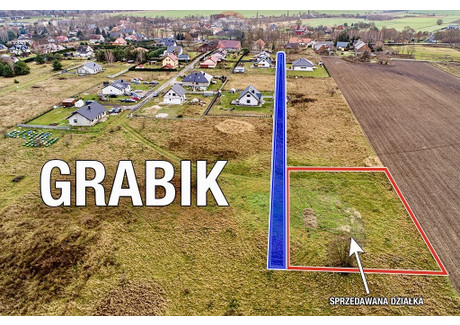 Działka na sprzedaż - Grabik, Żary, Żarski, 1501 m², 99 000 PLN, NET-78/9148/OGS