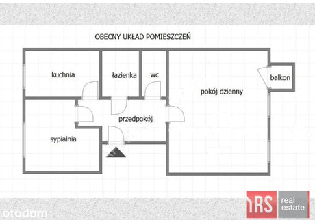 Mieszkanie na sprzedaż - Elbląska Żoliborz, Warszawa, Żoliborz, Warszawa, 47,8 m², 768 000 PLN, NET-RS-MS-932085