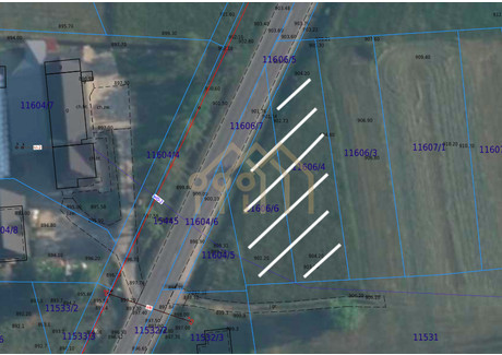 Działka na sprzedaż - Nowe Bystre, Poronin, Tatrzański, 954 m², 763 200 PLN, NET-WE831575