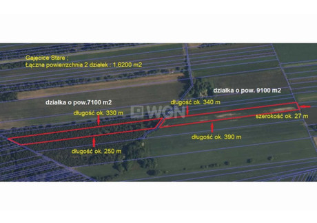 Działka na sprzedaż - Gajęcice Stare, Pajęczno, Pajęczański, 16 200 m², 50 000 PLN, NET-362