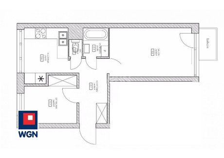 Mieszkanie na sprzedaż - Belzacka Piotrków Trybunalski, Piotrków Trybunalski (Grodzki), 39,02 m², 219 000 PLN, NET-63170084