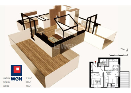 Mieszkanie na sprzedaż - Bursztynowa Niechorze, Rewal, Gryficki, 33,45 m², 551 925 PLN, NET-36900152