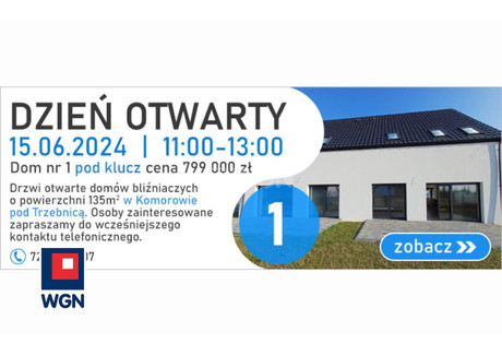 Dom na sprzedaż - Komorowo, Trzebnica, Trzebnicki, 134,77 m², 799 000 PLN, NET-164640014