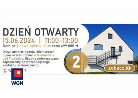 Dom na sprzedaż - Komorowo, Trzebnica, Wrocławski, 135 m², 699 000 PLN, NET-164650014