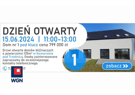 Dom na sprzedaż - Komorowo, Trzebnica, Trzebnicki, 134,77 m², 799 000 PLN, NET-16464