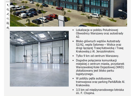 Magazyn do wynajęcia - Okęcie, Włochy, Warszawa, Warszawa M., 526 m², 14 702 PLN, NET-WS2-HW-44612