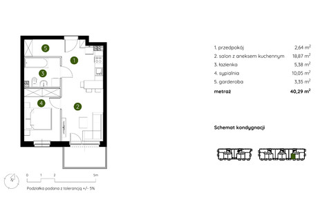 Mieszkanie na sprzedaż - Pękowicka Prądnik Biały, Kraków, 40,29 m², 546 000 PLN, NET-3/10/2024-2