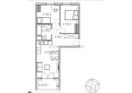 Mieszkanie na sprzedaż - Dębniki, Ruczaj, Kraków, Kraków M., 50,13 m², 797 067 PLN, NET-TEC-MS-1854