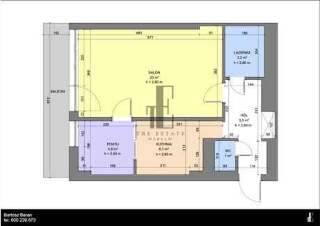 Mieszkanie na sprzedaż - Grójecka Ochota Stara Ochota, Ochota, Warszawa, 40 m², 609 000 PLN, NET-EC007966700949