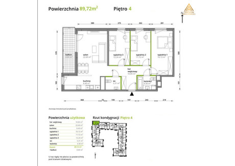 Mieszkanie na sprzedaż - Żupnicza Praga-Południe, Warszawa, Praga-Południe, Warszawa, 89,95 m², 1 313 205 PLN, NET-510973