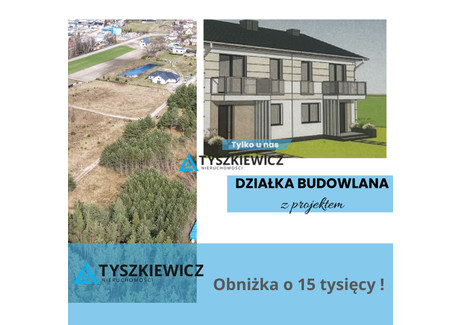 Działka na sprzedaż - Kaliska, Starogardzki, 1002 m², 124 000 PLN, NET-TY816433