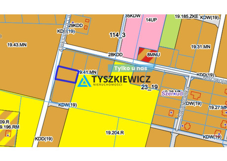 Działka na sprzedaż - Mściwoja Szemud, Wejherowski, 1174 m², 199 580 PLN, NET-TY232856