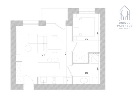 Mieszkanie na sprzedaż - Śródmieście, Warszawa, Śródmieście, Warszawa, 38 m², 630 000 PLN, NET-483650