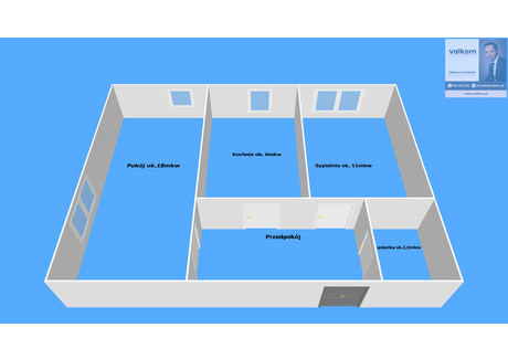 Mieszkanie na sprzedaż - Broniewskiego Piaski, Bielany, Warszawa, 43 m², 595 000 PLN, NET-17839527