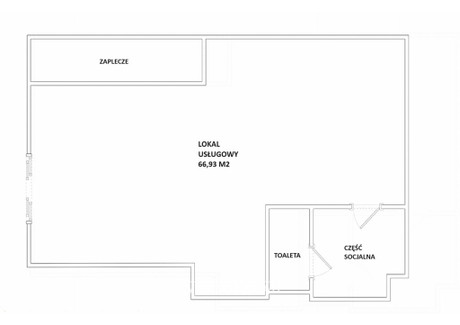 Lokal do wynajęcia - Romana Ciesielskiego Czyżyny, Kraków, 67 m², 7869 PLN, NET-308/3814/OLW