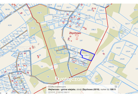 Działka na sprzedaż - Szczęśliwa Zbychowo, Wejherowo, Wejherowski, 8733 m², 586 000 PLN, NET-R-881362