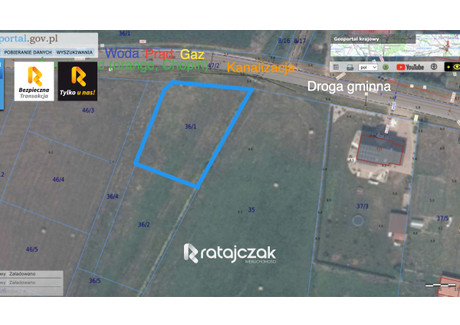 Działka na sprzedaż - Łąkowa Parszczyce, Krokowa, Pucki, 825 m², 199 000 PLN, NET-R-812624