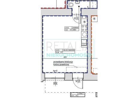 Mieszkanie na sprzedaż - Grodzisk Mazowiecki, Grodziski, 25,7 m², 279 000 PLN, NET-10025/6166/OMS