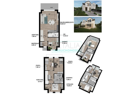 Dom na sprzedaż - Grodzisk Mazowiecki, Grodziski, 105 m², 925 000 PLN, NET-7628/6166/ODS