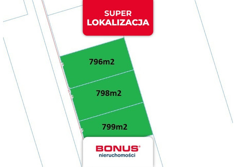 Działka na sprzedaż - Łódź-Górna, Łódź, 2393 m², 715 507 PLN, NET-BON43289