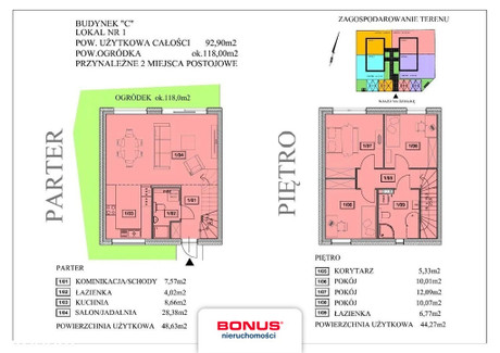 Dom na sprzedaż - Przęsocin, Police, Policki, 92,9 m², 799 000 PLN, NET-BON46870