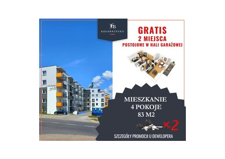 Mieszkanie na sprzedaż - Kołobrzeska Pojezierze, Olsztyn, warmińsko-mazurskie, 83,8 m², 649 000 PLN, NET-gratka-36714437