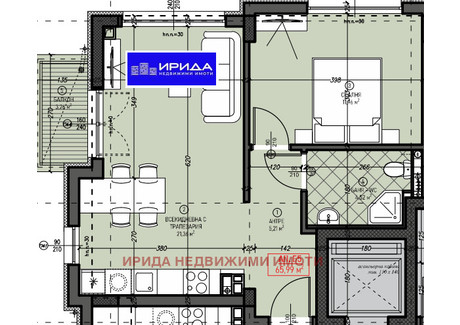 Mieszkanie na sprzedaż - Левски В/Levski V София/sofia, Bułgaria, 66 m², 121 250 USD (465 601 PLN), NET-100184994