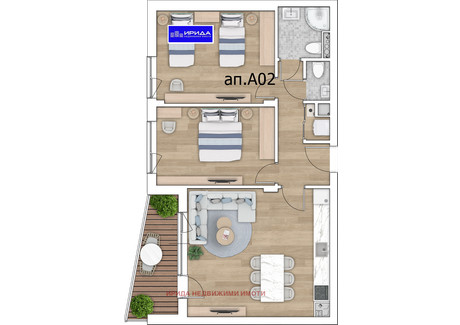 Mieszkanie na sprzedaż - Кръстова вада/Krastova vada София/sofia, Bułgaria, 106 m², 207 677 USD (795 404 PLN), NET-89647431