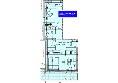 Mieszkanie na sprzedaż - Модерно предградие/Moderno predgradie София/sofia, Bułgaria, 81 m², 92 839 USD (385 283 PLN), NET-98911930