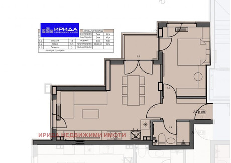 Mieszkanie na sprzedaż - Бояна/Boiana София/sofia, Bułgaria, 96 m², 251 865 USD (967 161 PLN), NET-99306016