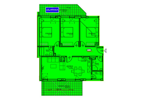 Mieszkanie na sprzedaż - Център/Centar София/sofia, Bułgaria, 171 m², 344 418 USD (1 322 564 PLN), NET-99454490