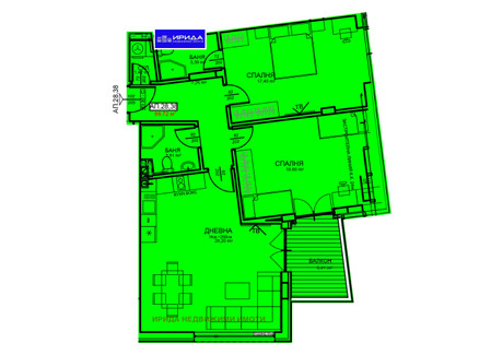 Mieszkanie na sprzedaż - Център/Centar София/sofia, Bułgaria, 119 m², 236 491 USD (908 127 PLN), NET-99454645