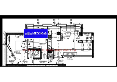 Mieszkanie na sprzedaż - Красна поляна /Krasna poliana София/sofia, Bułgaria, 97 m², 154 843 USD (647 244 PLN), NET-92530255