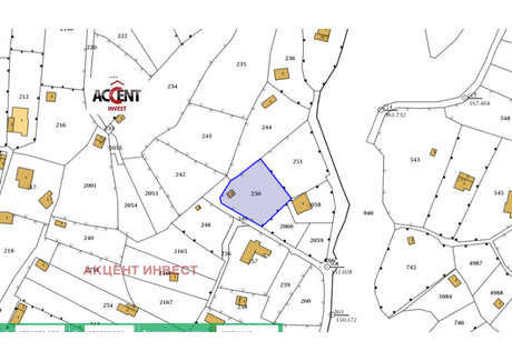 Działka na sprzedaż - м-т Франга Дере/m-t Franga Dere Варна/varna, Bułgaria, 821 m², 49 007 USD (200 440 PLN), NET-100186739