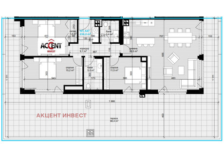 Mieszkanie na sprzedaż - Аспарухово/Asparuhovo Варна/varna, Bułgaria, 269 m², 281 089 USD (1 079 381 PLN), NET-94274151