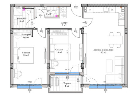 Mieszkanie na sprzedaż - Остромила/Ostromila Пловдив/plovdiv, Bułgaria, 105 m², 133 088 USD (511 057 PLN), NET-100526244