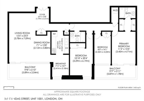 Komercyjne na sprzedaż - 1001 - 389 Dundas Street London, Kanada, 135,17 m², 283 377 USD (1 088 166 PLN), NET-100685317