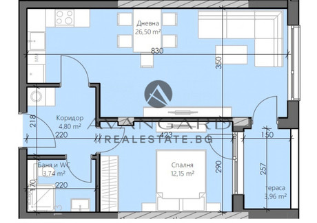 Mieszkanie na sprzedaż - Кършияка, Алати/Karshiaka, Alati Пловдив/plovdiv, Bułgaria, 71 m², 91 411 USD (373 870 PLN), NET-101577205