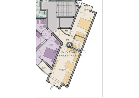 Mieszkanie na sprzedaż - Кършияка, Новотела/Karshiaka, Novotela Пловдив/plovdiv, Bułgaria, 65 m², 128 013 USD (491 570 PLN), NET-95813003