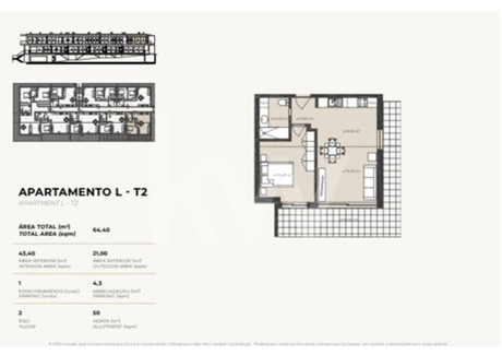 Mieszkanie na sprzedaż - Lourinhã E Atalaia, Portugalia, 51 m², 257 391 USD (1 052 729 PLN), NET-98500968