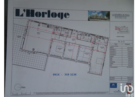 Mieszkanie na sprzedaż - Le Mans, Francja, 142 m², 242 305 USD (993 452 PLN), NET-83676641