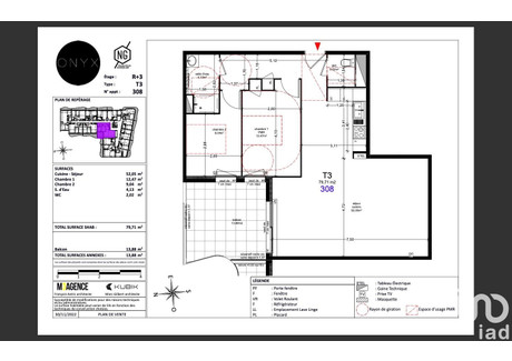 Mieszkanie na sprzedaż - Agde, Francja, 79 m², 343 523 USD (1 398 138 PLN), NET-102612979