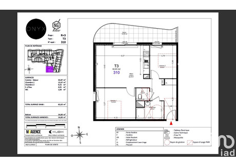 Mieszkanie na sprzedaż - Agde, Francja, 62 m², 267 653 USD (1 097 376 PLN), NET-102612982